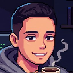 Avatar em pixel art de Davi Faria